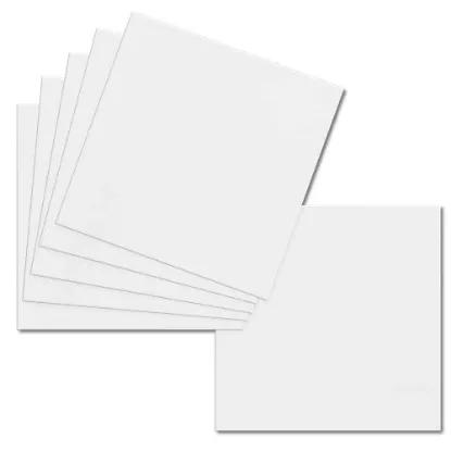 Picture of BLANK WHITE CARD 150MM X 150M