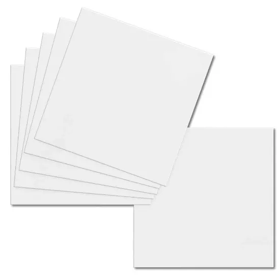 Picture of BLANK WHITE CARD 150MM X 150M
