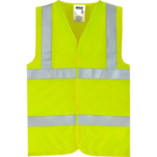 Picture of Yellow Flame-Retardant Hi-Vis Vest LARGE